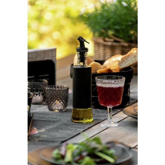 Wenko Öl & Essig Spender Boga 0,3 L Schwarz 11 Wenko Öl & Essig Spender Boga 0,3 L Schwarz – Bild 9