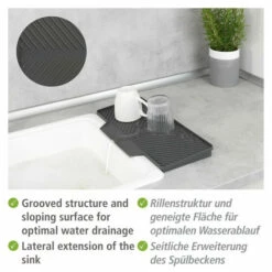 Wenko Abtropfmatte Neli Grau -Günstiges Wenko Geschäft unnamed file 8371