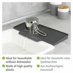 Wenko Abtropfmatte Neli Grau -Günstiges Wenko Geschäft unnamed file 8372