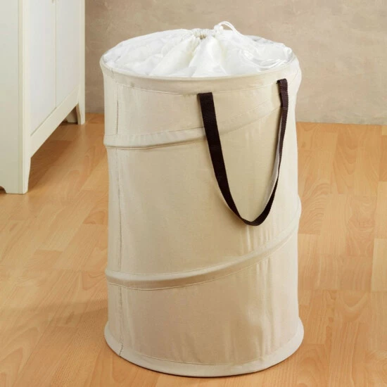 Wenko Pop-Up Wäschesammler Jumper Beige 10 Wenko Pop-Up Wäschesammler Jumper Beige – Bild 8