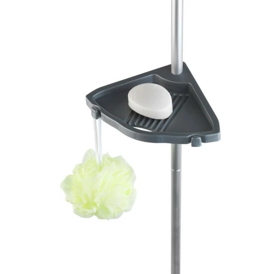 Wenko Teleskop Duschecke Easy Silber 4 Wenko Teleskop Duschecke Easy Silber – Bild 2