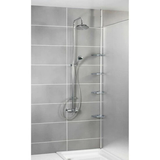 Wenko Teleskop Duschecke Easy Silber 16 Wenko Teleskop Duschecke Easy Silber – Bild 14