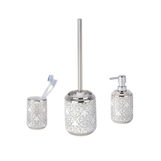 Wenko Bad-Accessoires Set Barock 3-teilig 8 Wenko Bad-Accessoires Set Barock 3-teilig – Bild 6