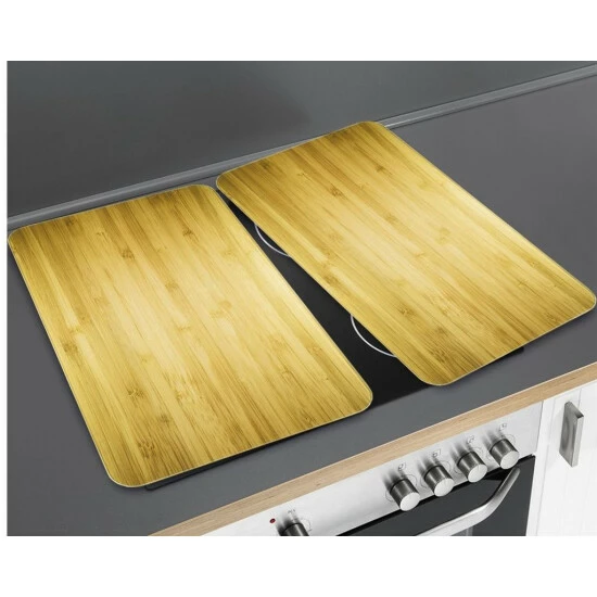 Wenko Herdabdeckplatte Universal Holz-Optik 2er Set 13 Wenko Herdabdeckplatte Universal Holz-Optik 2er Set – Bild 11