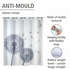 Wenko Anti-Schimmel Duschvorhang Astera Flex 24 Wenko Anti-Schimmel Duschvorhang Astera Flex -Günstiges Wenko Geschäft unnamed file 857