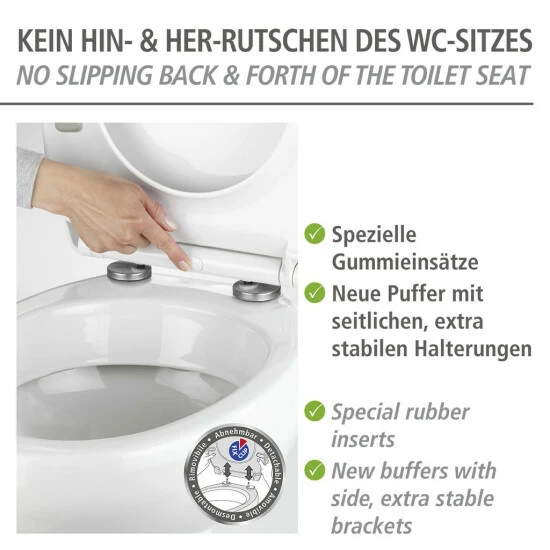 Wenko WC-Sitz Gubbio 4 Wenko WC-Sitz Gubbio – Bild 2