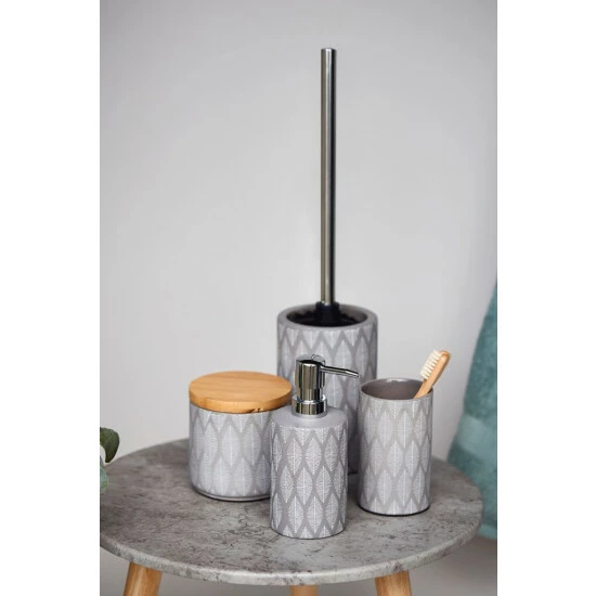 Wenko Seifenspender Tupian Grau Keramik 6 Wenko Seifenspender Tupian Grau Keramik – Bild 4