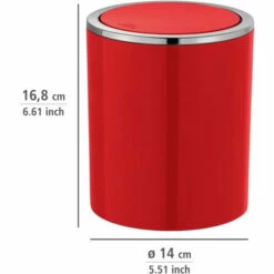 Wenko Schwingdeckeleimer Inca Red 23 Wenko Schwingdeckeleimer Inca Red -Günstiges Wenko Geschäft unnamed file 8603