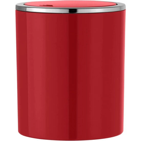 Wenko Schwingdeckeleimer Inca Red 12 Wenko Schwingdeckeleimer Inca Red – Bild 10