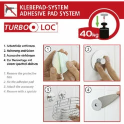 Wenko Turbo-Loc® Edelstahl Seifenspender Orea Black Matt -Günstiges Wenko Geschäft unnamed file 8634