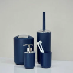 Wenko Bad-Accessoire-Set Brasil Dunkelblau 4-teilig 24 Wenko Bad-Accessoire-Set Brasil Dunkelblau 4-teilig -Günstiges Wenko Geschäft unnamed file 8661
