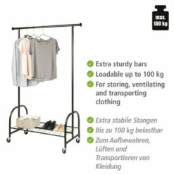 Wenko Kleiderständer Profi Schwarz -Günstiges Wenko Geschäft unnamed file 8694