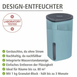 Wenko Raumentfeuchter Drop Türkis 1000 G -Günstiges Wenko Geschäft unnamed file 873
