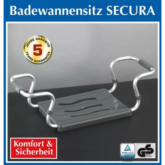Wenko Badewannensitz Secura Silber 15 Wenko Badewannensitz Secura Silber – Bild 13