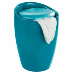 Wenko Hocker Candy Orange Leinenoptik -Günstiges Wenko Geschäft unnamed file 8792