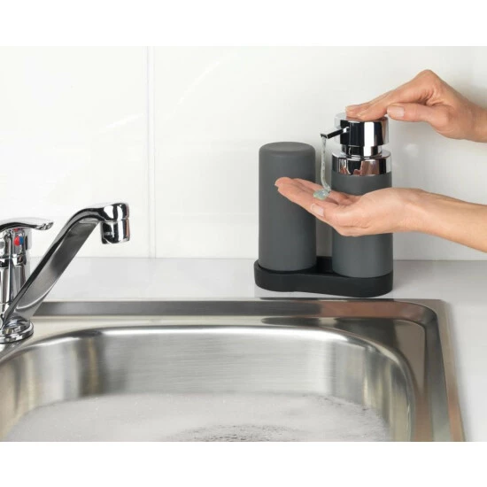 Wenko Easy Squeez-e Spülstation Grau 16 Wenko Easy Squeez-e Spülstation Grau – Bild 14