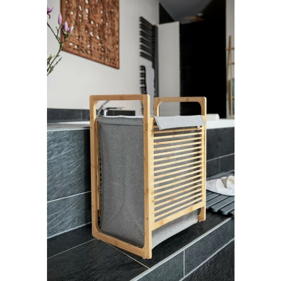 Wenko Wäschetruhe Bahari Aus Bambus 6 Wenko Wäschetruhe Bahari Aus Bambus – Bild 4