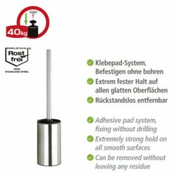 Wenko Turbo-Loc® Edelstahl WC-Garnitur Detroit -Günstiges Wenko Geschäft unnamed file 8916