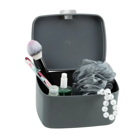 Wenko Badbox Barcelona Mit Deckel Anthrazit 5 Wenko Badbox Barcelona Mit Deckel Anthrazit – Bild 3