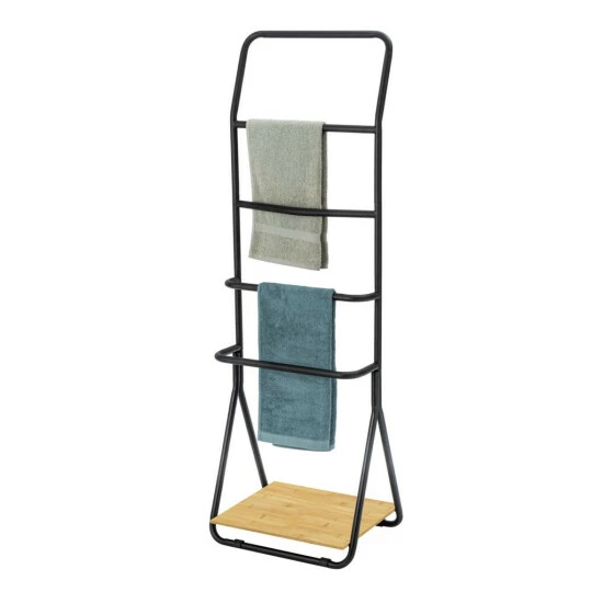 Wenko Handtuchhalter Verona Schwarz 8 Wenko Handtuchhalter Verona Schwarz – Bild 6