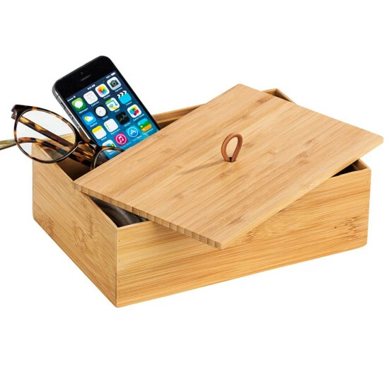 Wenko Bambus Box Terra L Mit Deckel 2er Set 8 Wenko Bambus Box Terra L Mit Deckel 2er Set – Bild 6