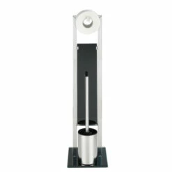 Wenko Stand WC-Garnitur Rivalta Edelstahl Glänzend -Günstiges Wenko Geschäft unnamed file 910