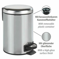 Wenko Kosmetik Treteimer Leman Edelstahl Glänzend 3 L 8 Wenko Kosmetik Treteimer Leman Edelstahl Glänzend 3 L -Günstiges Wenko Geschäft unnamed file 9134