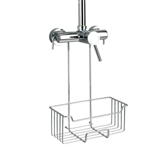 Wenko Thermostat-Dusch-Caddy Milo Edelstahl 5 Wenko Thermostat-Dusch-Caddy Milo Edelstahl – Bild 3