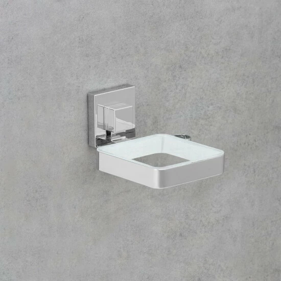 Wenko Vacuum-Loc® Haartrocknerhalter Quadro Edelstahl 12 Wenko Vacuum-Loc® Haartrocknerhalter Quadro Edelstahl – Bild 10