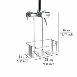 Wenko Thermostat-Dusch-Caddy Milo Edelstahl 24 Wenko Thermostat-Dusch-Caddy Milo Edelstahl -Günstiges Wenko Geschäft unnamed file 919