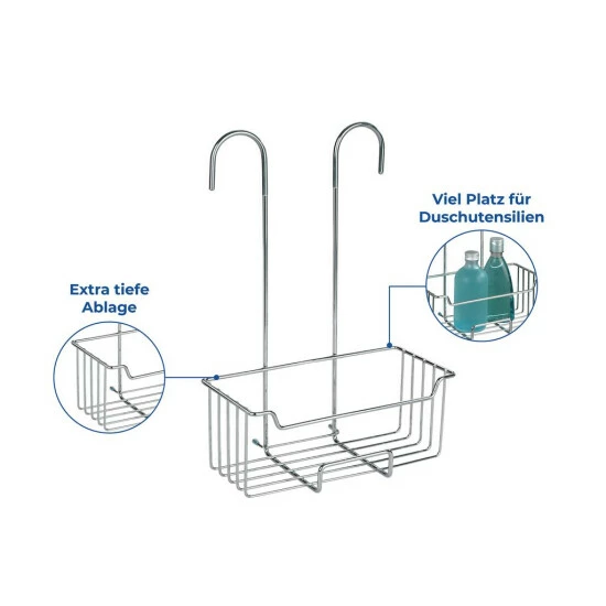 Wenko Thermostat-Dusch-Caddy Milo Edelstahl 12 Wenko Thermostat-Dusch-Caddy Milo Edelstahl – Bild 10