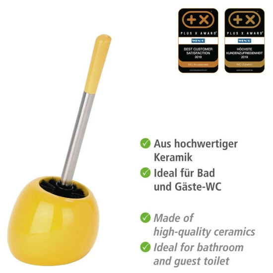 Wenko WC-Garnitur Polaris Yellow Keramik 5 Wenko WC-Garnitur Polaris Yellow Keramik – Bild 3