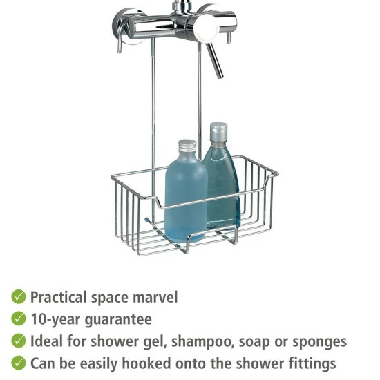 Wenko Thermostat-Dusch-Caddy Milo Edelstahl 14 Wenko Thermostat-Dusch-Caddy Milo Edelstahl – Bild 12