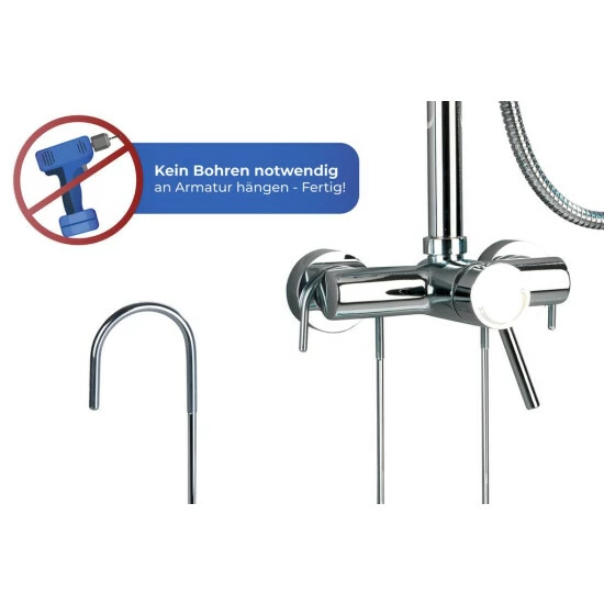 Wenko Thermostat-Dusch-Caddy Milo Edelstahl 16 Wenko Thermostat-Dusch-Caddy Milo Edelstahl – Bild 14