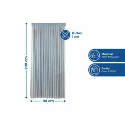 Wenko Türvorhang Grau-Weiß 18 Wenko Türvorhang Grau-Weiß -Günstiges Wenko Geschäft unnamed file 929