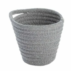 Wenko Aufbewahrungskorb Soria Grau