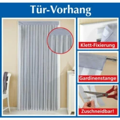 Wenko Türvorhang Grau-Weiß 26 Wenko Türvorhang Grau-Weiß -Günstiges Wenko Geschäft unnamed file 937