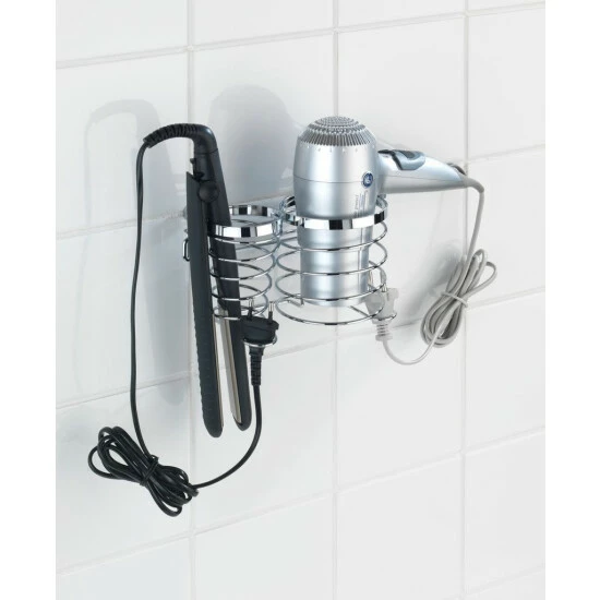 Wenko Haartrocknerhalter Und Glätteisenhalter Premium Edelstahl 6 Wenko Haartrocknerhalter Und Glätteisenhalter Premium Edelstahl – Bild 4