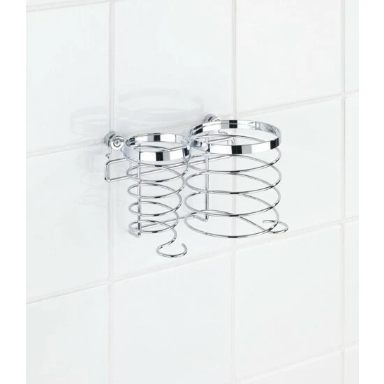 Wenko Haartrocknerhalter Und Glätteisenhalter Premium Edelstahl 8 Wenko Haartrocknerhalter Und Glätteisenhalter Premium Edelstahl – Bild 6