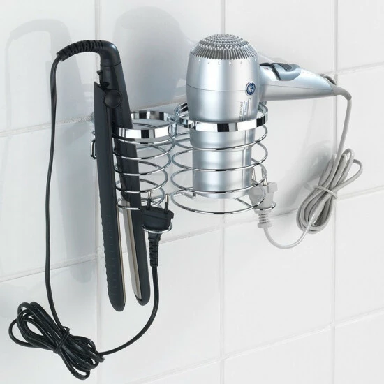 Wenko Haartrocknerhalter Und Glätteisenhalter Premium Edelstahl 10 Wenko Haartrocknerhalter Und Glätteisenhalter Premium Edelstahl – Bild 8