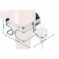 Wenko TurboFIX Edelstahl Haartrocknerhalter -Günstiges Wenko Geschäft unnamed file 9520