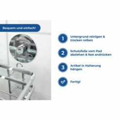 Wenko TurboFIX Edelstahl Haartrocknerhalter -Günstiges Wenko Geschäft unnamed file 9523