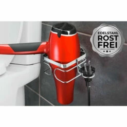 Wenko TurboFIX Edelstahl Haartrocknerhalter -Günstiges Wenko Geschäft unnamed file 9524