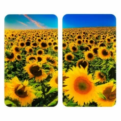 Wenko Herdabdeckplatte Universal Sonnenblumenfeld 2er Set -Günstiges Wenko Geschäft unnamed file 9556