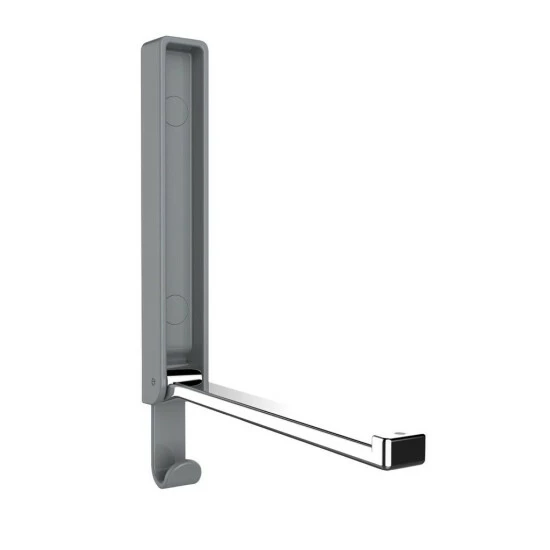 Wenko Klapphaken Basic Gamma Stahlgrau 5 Wenko Klapphaken Basic Gamma Stahlgrau – Bild 3