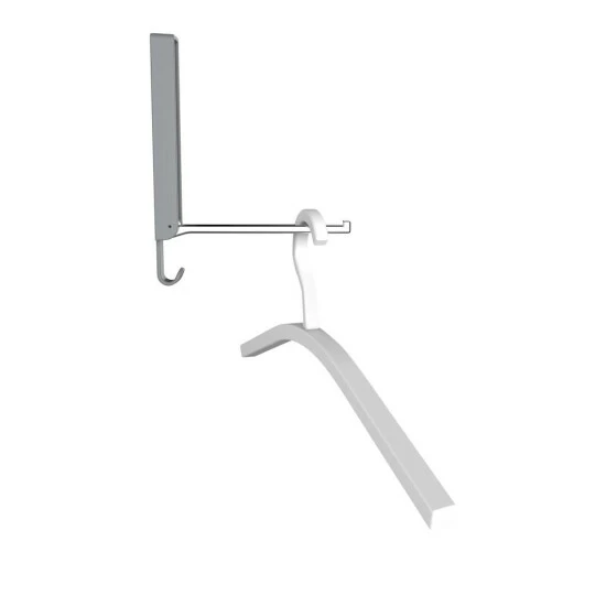 Wenko Klapphaken Basic Gamma Stahlgrau 6 Wenko Klapphaken Basic Gamma Stahlgrau – Bild 4