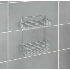 Wenko Exklusiv Wandregal Avesta Chrom