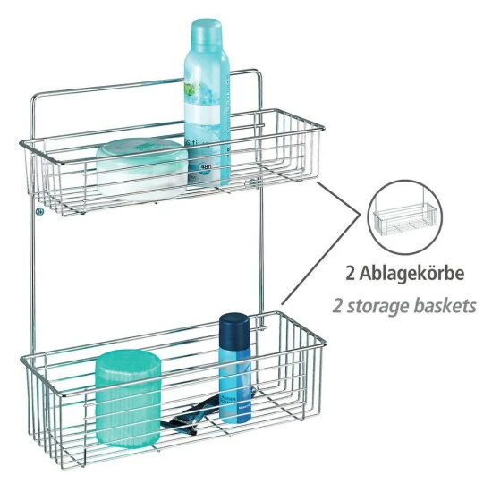 Wenko Exklusiv Wandregal Avesta Chrom 6 Wenko Exklusiv Wandregal Avesta Chrom – Bild 4