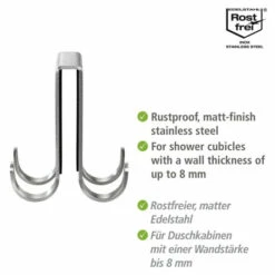 Wenko Doppel-Duschhaken Vieste Duo 16 Wenko Doppel-Duschhaken Vieste Duo -Günstiges Wenko Geschäft unnamed file 9650