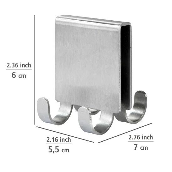 Wenko Doppel-Duschhaken Vieste Duo 9 Wenko Doppel-Duschhaken Vieste Duo – Bild 7